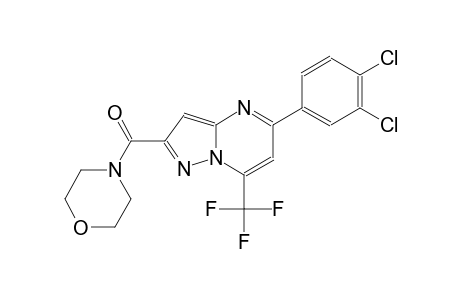 5-(3,4-dichlorophenyl)-2-(4-morpholinylcarbonyl)-7-(trifluoromethyl)pyrazolo[1,5-a]pyrimidine