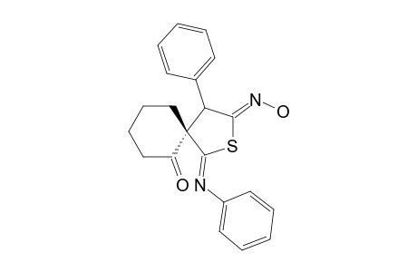 5'-(Hydroxyimino)-4'-phenyl-2'-(phenylimino)-1-oxo-2',3',4',5'-tetrahydro-spiro[cyclohexane-2,3'-thiophene]