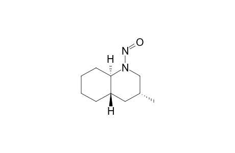 N-Nitroso-3.alpha.-methyl-trans-decahydroquinoline
