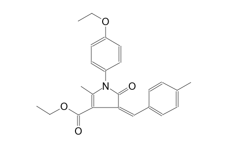 1H-pyrrole-3-carboxylic acid, 1-(4-ethoxyphenyl)-4,5-dihydro-2-methyl-4-[(4-methylphenyl)methylene]-5-oxo-, ethyl ester, (4Z)-