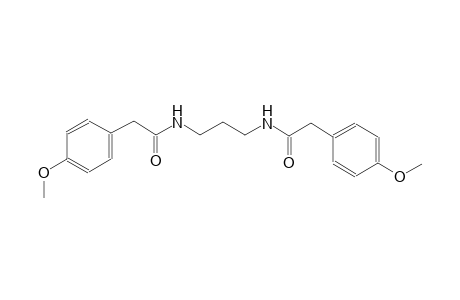 2-(4-methoxyphenyl)-N-(3-{[(4-methoxyphenyl)acetyl]amino}propyl)acetamide