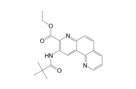 Ethyl 3-[(2,2-dimethylpropanoyl)amino]pyrido[2,3-f]quinoline-2-carboxylate