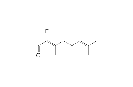 (Z)-2-Fluoro-3,7-dimethyl-2,6-octadienal