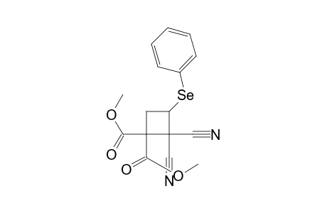 2,2-Dicyano-3-(phenylseleno)cyclobutane-1,1-dicarboxylic acid dimethyl ester