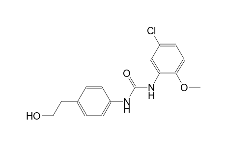 N-(5-chloro-2-methoxyphenyl)-N'-[4-(2-hydroxyethyl)phenyl]urea