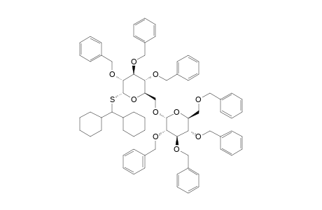 DICYCLOHEXYLMETHYL_2,3,4-TRI-O-BENZYL-6-O-(2,3,4,6-TETRA-O-BENZYL-ALPHA-D-GLUCOPYRANOSYL)-1-THIO-ALPHA-D-GLUCOPYRANOSIDE