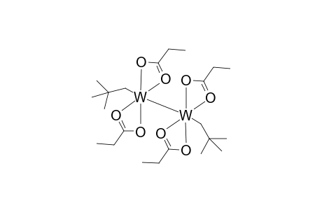 Tungsten, bis(2,2-dimethylpropyl)tetrakis[.mu.-(propanoato-O:O')]di-, (W-W)