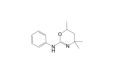 4,4,6-Trimethyl-N-phenyl-5,6-dihydro-4H-1,3-oxazin-2-amine