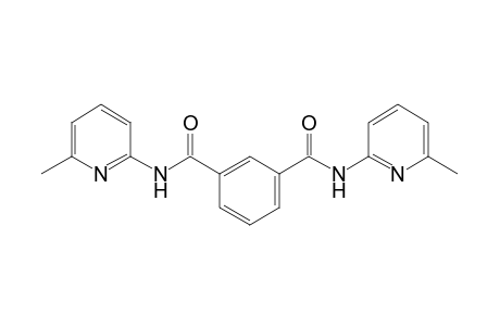 1-N,3-N-bis(6-methylpyridin-2-yl)benzene-1,3-dicarboxamide