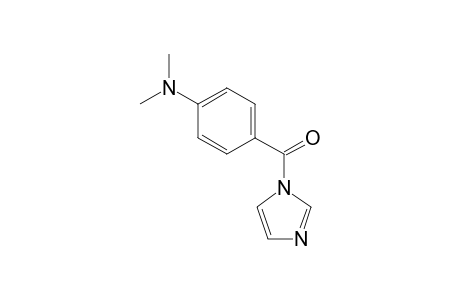 1H-Imidazole, 1-[4-(dimethylamino)benzoyl]-Imidazole, 1-[p-(dimethylamino)benzoyl]-
