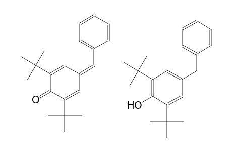 4-benzylidene-2,6-di-tert-butylcyclohexa-2,5-dienone compound with 4-benzyl-2,6-di-tert-butylphenol (1:1)