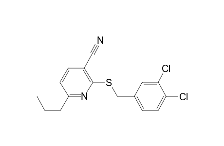 2-[(3,4-dichlorobenzyl)thio]-6-propyl-nicotinonitrile