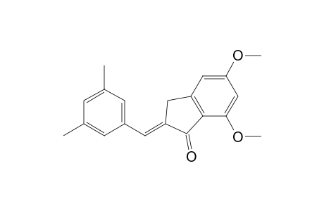 2-(3,5-dimethylbenzylidene)-2,3-dihydro-5,7-dimethoxy-1H-indene-1-one
