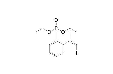 Diethyl 2-((E)-1,2-diiodovinyl)phenylphosphonate