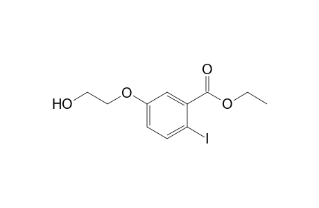 Ethyl 5-(2-hydroxyethoxy)-2-iodobenzoate