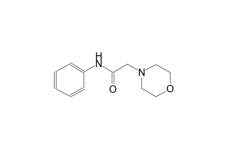4-morpholineacetamide, N-phenyl-