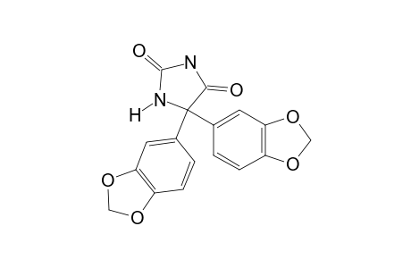 5,5-BIS[(3,4-METHYLENEDIOXY)PHENYL]HYDANTOIN