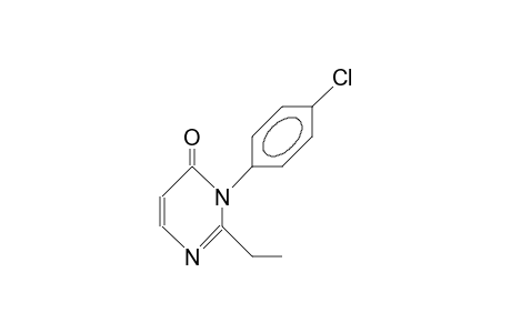 3-(4-Chloro-phenyl)-2-ethyl-pyrimid-4(3H)-one