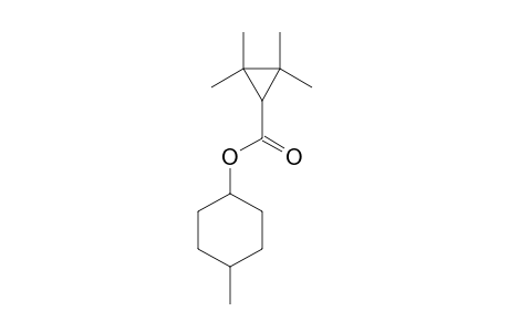 (4-methylcyclohexyl) 2,2,3,3-tetramethylcyclopropane-1-carboxylate
