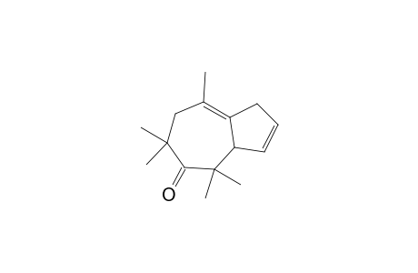 5(1H)-Azulenone, 3a,4,6,7-tetrahydro-4,4,6,6,8-pentamethyl-, (.+-.)-