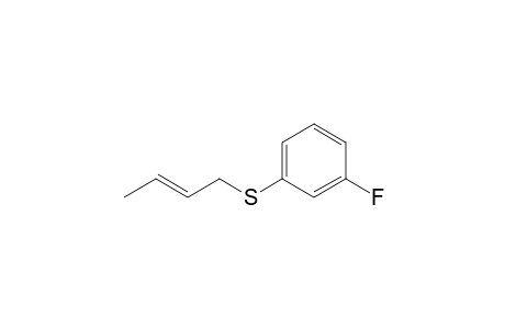 1-[(E)-but-2-enyl]sulfanyl-3-fluoranyl-benzene