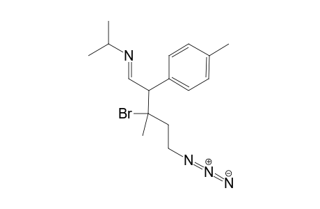 N-[5-Azido-2-bromo-2-methyl-2-(4-methylphenyl)-1-butylideneyl]isopropylamine