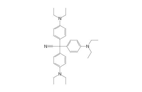 Benzeneacetonitrile, 4-(diethylamino)-alpha,alpha-bis[4-(diethylamino)phenyl]-
