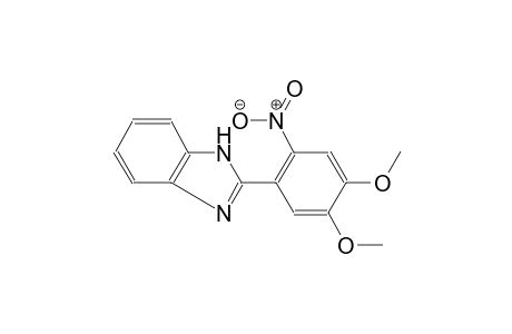1H-benzimidazole, 2-(4,5-dimethoxy-2-nitrophenyl)-