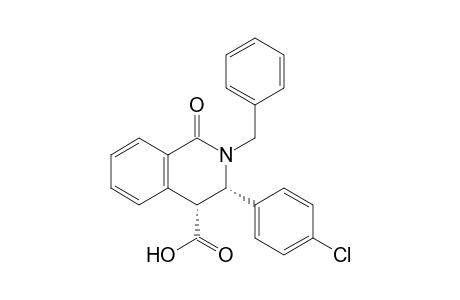 (3S,4R)-2-benzyl-3-(4-chlorophenyl)-1-keto-3,4-dihydroisoquinoline-4-carboxylic acid