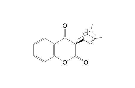 (3R,1'S,4'R,7'R)-5'-Methyl-7'-(1-methylethyl)-spiro[2H,4H-[1]benzopyrano-3,2'-bicyclo[2.2.2]oct-5'-ene]-2,4-dione