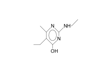5-Ethyl-2-ethylamino-4-hydroxy-6-methyl-pyrimidine