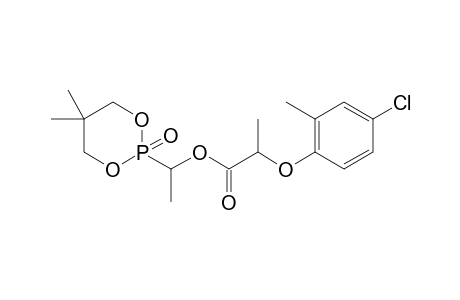 2-(2-methyl-4-chlorophenoxyisopropionyloxy)(methyl)methyl-5,5-dimethyl-1,3,2-dioxaphospha-2-onephosphine Ester