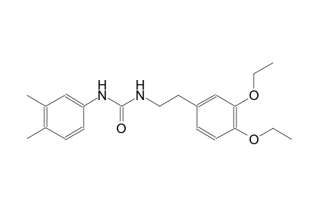 N-[2-(3,4-diethoxyphenyl)ethyl]-N'-(3,4-dimethylphenyl)urea