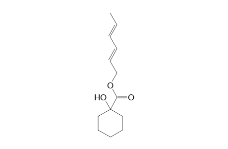 2',4'-Hexadienyl 1-hydroxycyclohexane-1-carboxylate