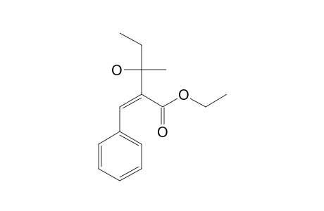 ETHYL-(2Z)-2-(1-HYDROXY-1-METHYLPROPYL)-3-PHENYLACRYALTE