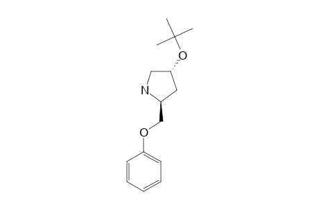 (2S,4R)-4-TERT.-BUTOXY-2-(PHENOXYMETHYL)-PYRROLIDINE