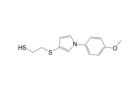 2-[1-(4-methoxyphenyl)pyrrol-3-yl]sulfanylethanethiol