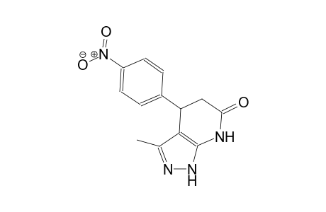 6H-pyrazolo[3,4-b]pyridin-6-one, 1,4,5,7-tetrahydro-3-methyl-4-(4-nitrophenyl)-