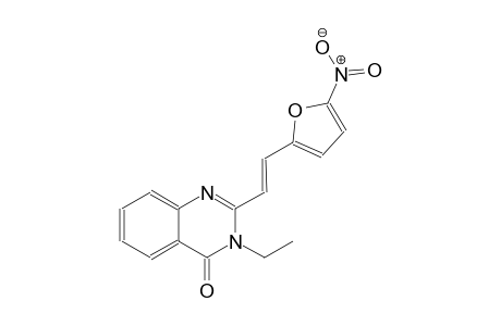 3-ethyl-2-[(E)-2-(5-nitro-2-furyl)ethenyl]-4(3H)-quinazolinone