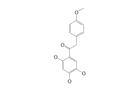 1-(2,4,5-TRIHYDROXYPHENYL)-2-(4-METHOXYPHENYL)-ETHANONE