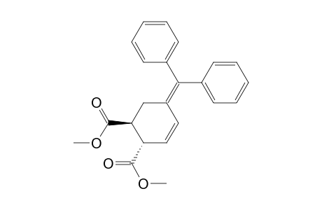 3-Cyclohexene-1,2-dicarboxylic acid, 5-(diphenylmethylene)-, dimethyl ester, trans-