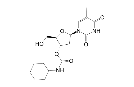 3-O-(N-Cyclohexylcarbamoyl)-1-(2-deoxy-.beta.,D-ribofuranosyl)uracil