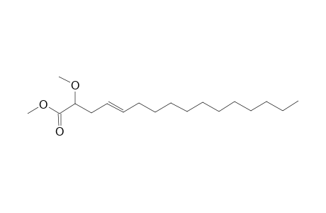 4-Hexadecenoic acid, 2-methoxy-, methyl ester