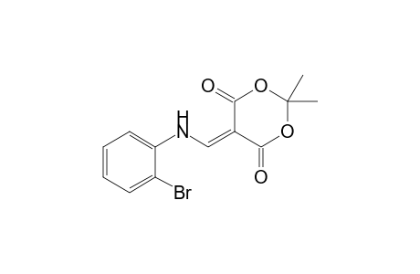 2,2-Dimethyl-5-{[(2-bromophenyl)amino]methylene}-1,3-dioxane-4,6-dione