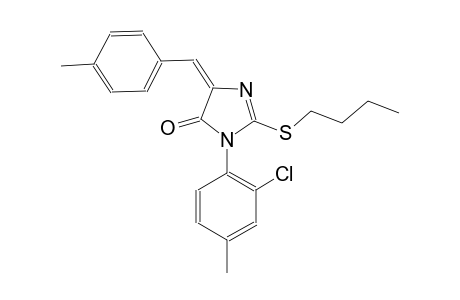 4H-imidazol-4-one, 2-(butylthio)-3-(2-chloro-4-methylphenyl)-3,5-dihydro-5-[(4-methylphenyl)methylene]-, (5E)-