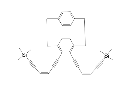 4,5-BIS-(6'-TRIMETHYLSILYL-1',5'-HEXADIYNE-3'-ENE)-[2.2]-PARACYCLOPHANE