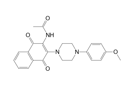 N-[1,4-diketo-3-[4-(4-methoxyphenyl)piperazino]-2-naphthyl]acetamide