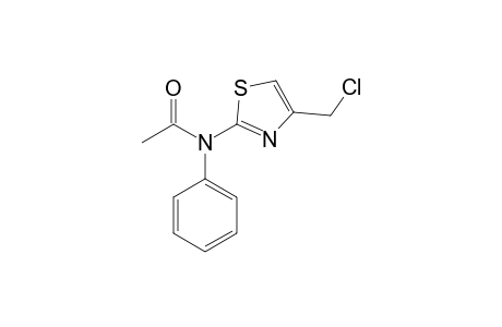 N-[4-(chloromethyl)-1,3-thiazol-2-yl]-N-phenyl-ethanamide