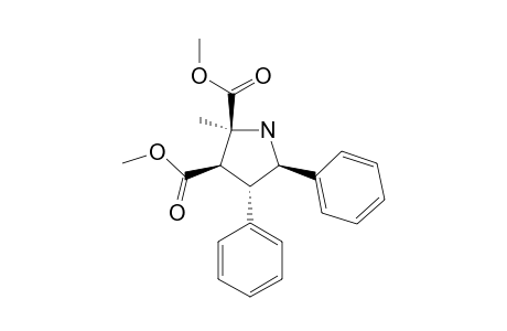 Dimethyl 2-Methyl-t-4,c-5-diphenylpyrrolidine-r-2,c-3-dicarboxylate