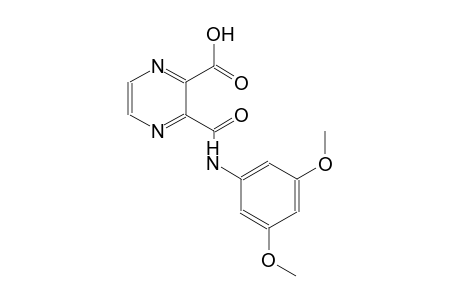 2-pyrazinecarboxylic acid, 3-[[(3,5-dimethoxyphenyl)amino]carbonyl]-
